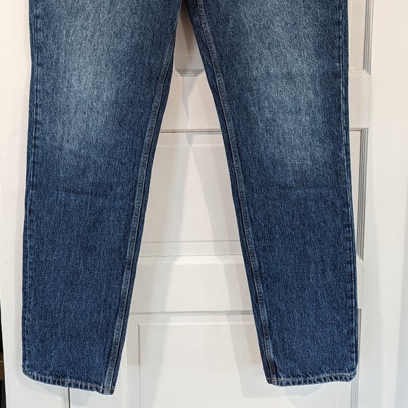 Long Tall Sally Indigo Mom Jeans - Picture 2 of 5